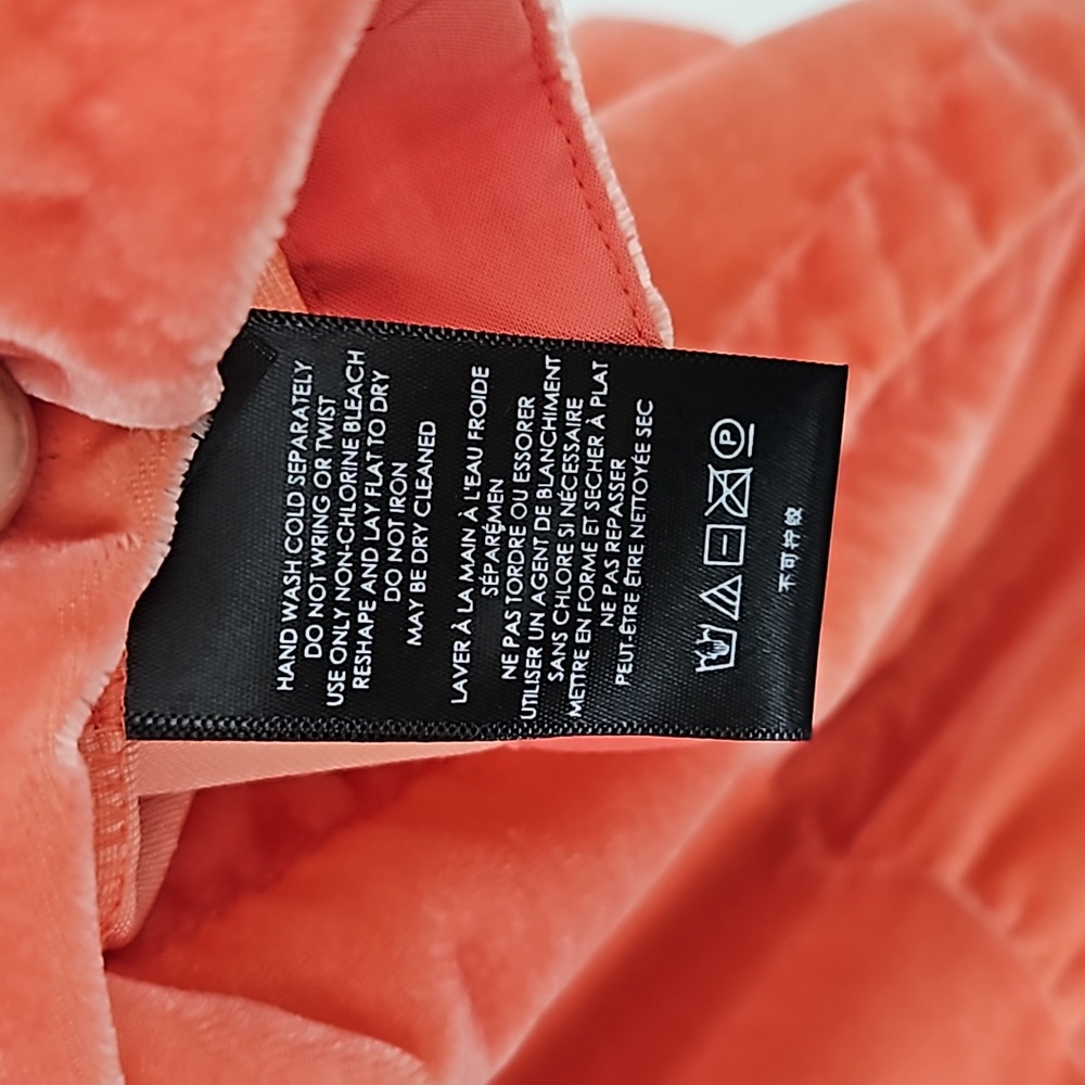 Maeve | Velvet Dress | Coral | L - Picture 3 of 5